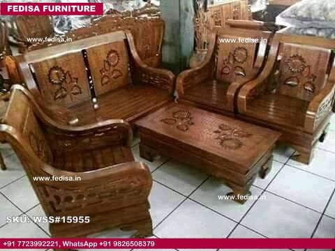 Wooden Sofa Set-1569
