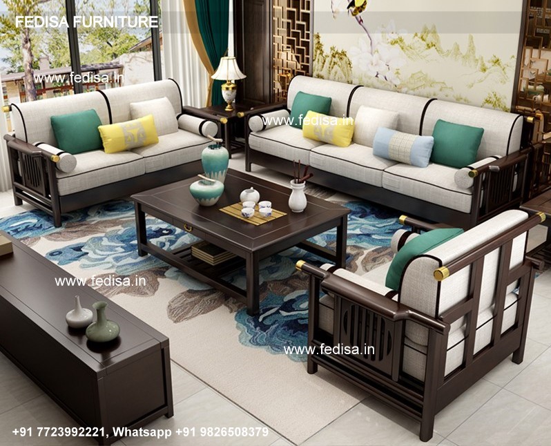 Wooden Sofa Set-1614