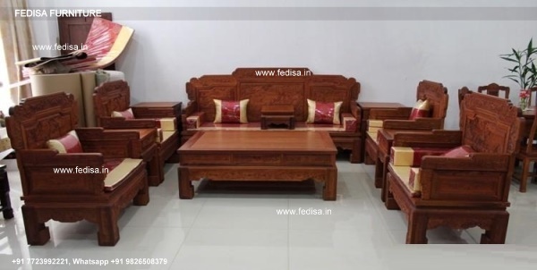 Wooden Sofa Set-1638