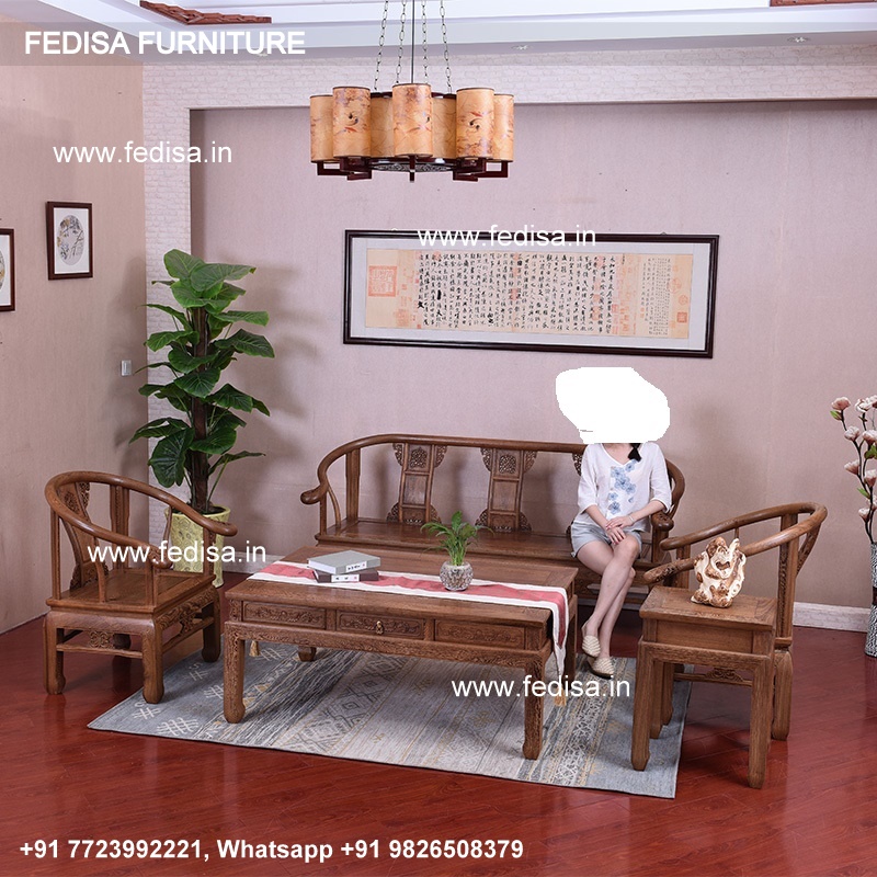 Wooden Sofa Set-1639