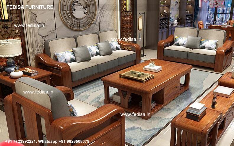 Wooden Sofa Set-1644