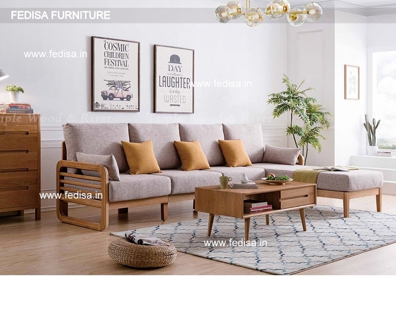 Wooden Sofa Set-1653