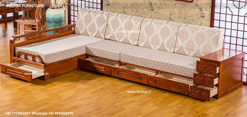 Wooden Sofa Set-1666