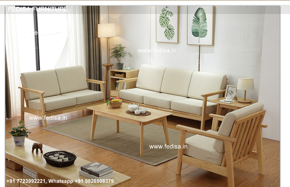 Wooden Sofa Set-1673