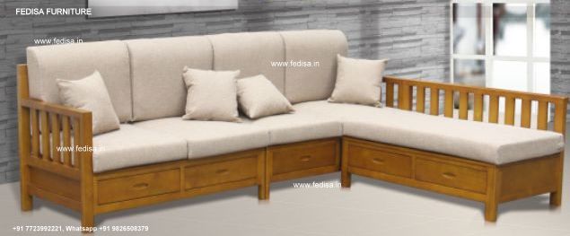 Wooden Sofa Set-1689