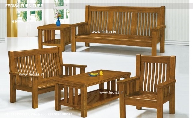 Wooden Sofa Set-1722
