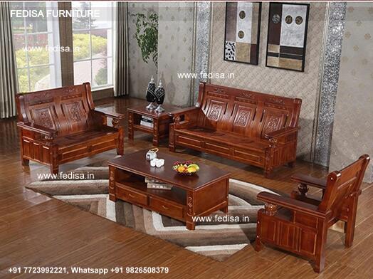 Wooden Sofa Set-1728