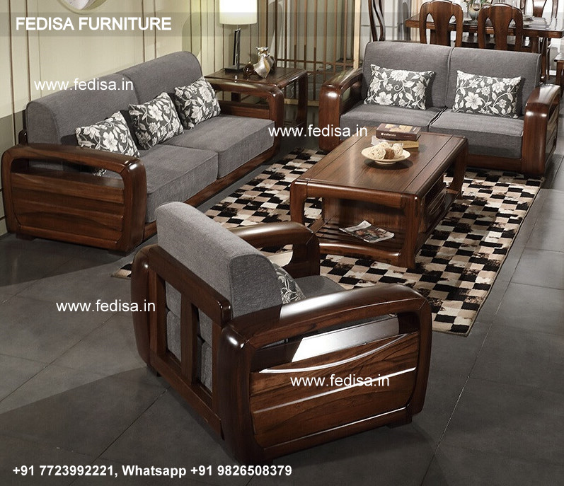Wooden Sofa Set-1729