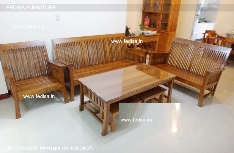 Wooden Sofa Set-1752