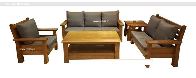 Wooden Sofa Set-1775