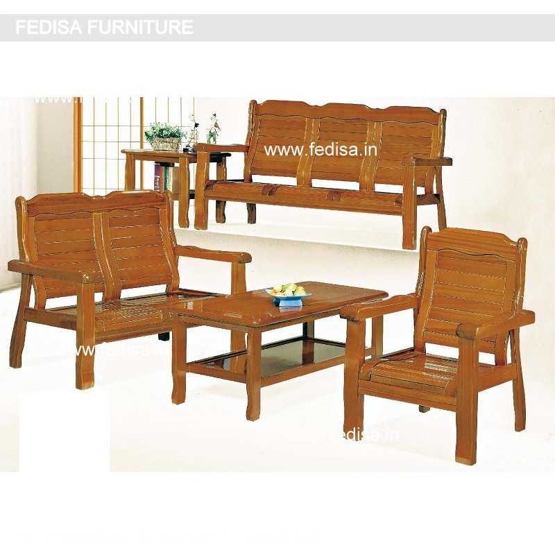 Wooden Sofa Set-1776