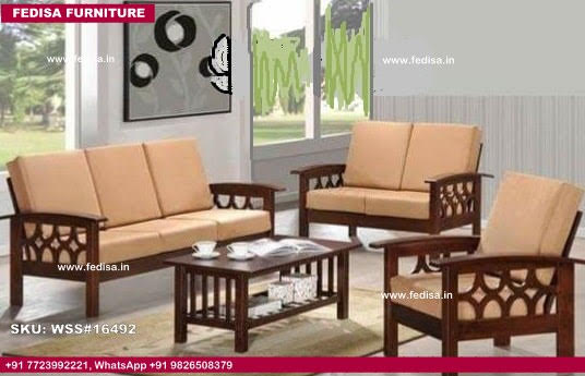 Wooden Sofa Set-1779