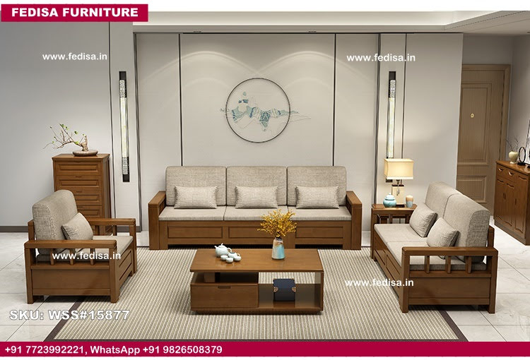 Wooden Sofa Set-1780