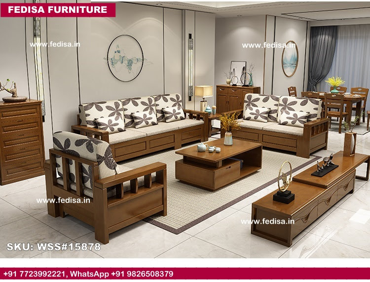 Wooden Sofa Set-1791