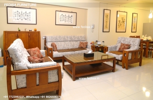 Wooden Sofa Set-1810