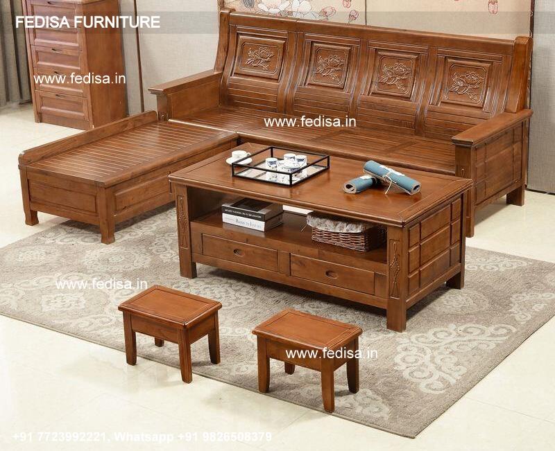 Wooden Sofa Set-1817