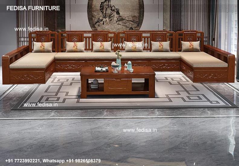 Wooden Sofa Set-1819