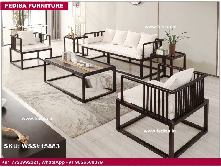 Wooden Sofa Set-1846