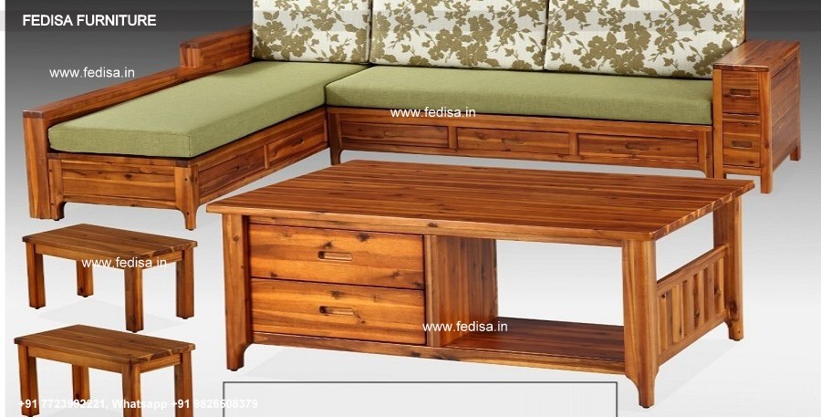 Wooden Sofa Set-1854