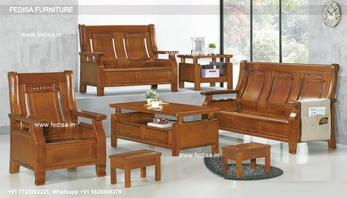 Wooden Sofa Set-1866