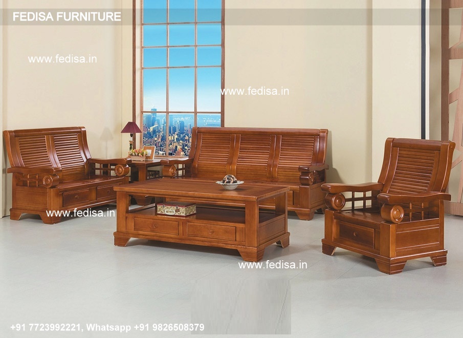 Wooden Sofa Set-1869