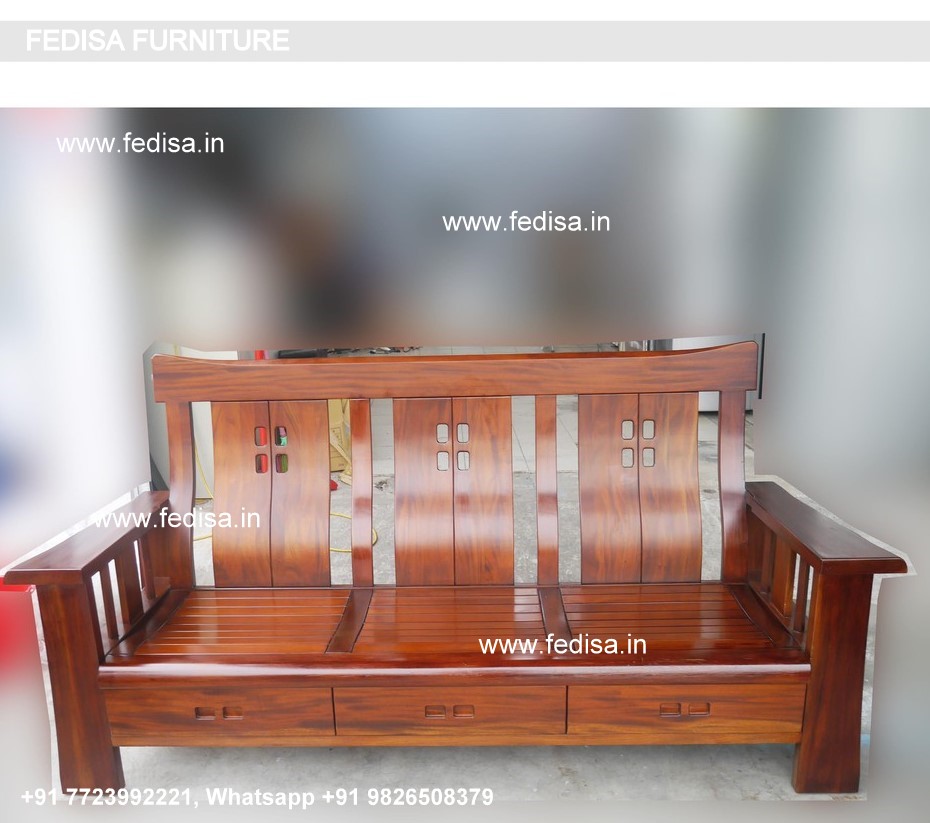 Wooden Sofa Set-1912