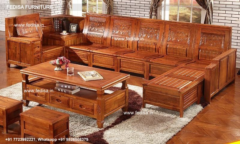Wooden Sofa Set-1966