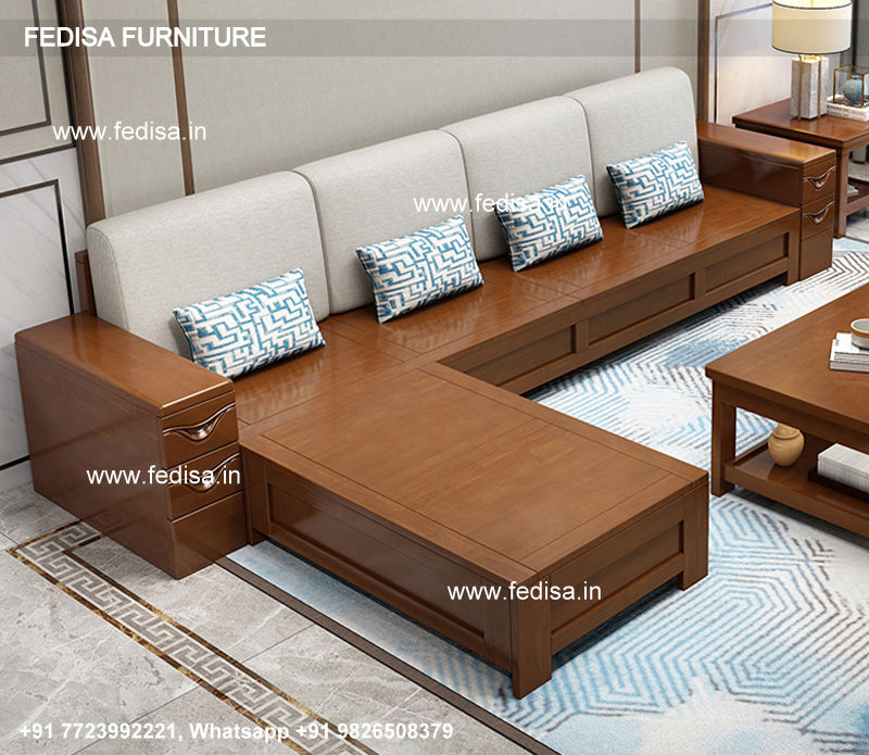 Wooden Sofa Set-2040