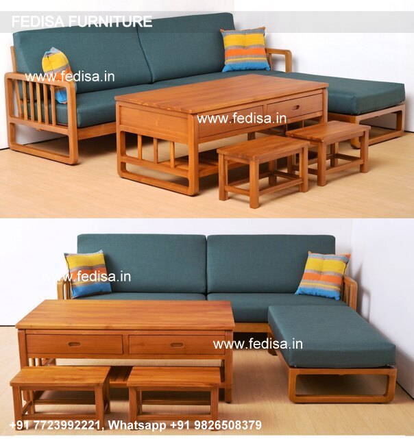 Wooden Sofa Set-2045