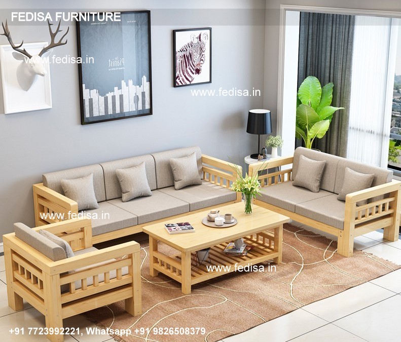 Wooden Sofa Set-2050