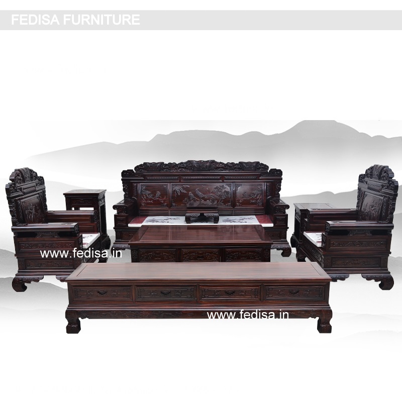 Wooden Sofa Set-2056
