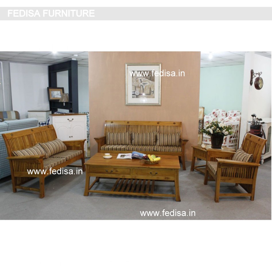 Wooden Sofa Set-2072