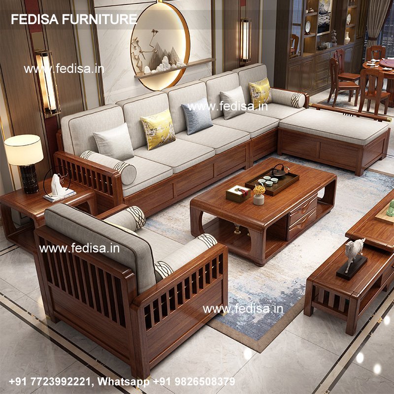 Wooden Sofa Set-2084