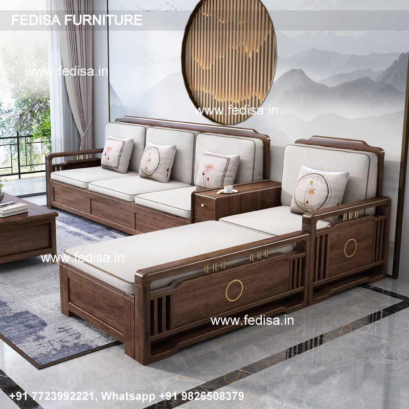 Wooden Sofa Set-2087