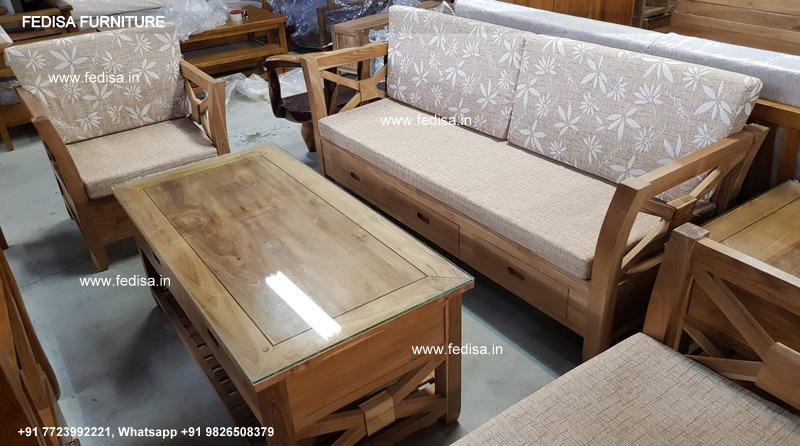 Wooden Sofa Set-2110