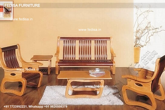 Wooden Sofa Set-2118