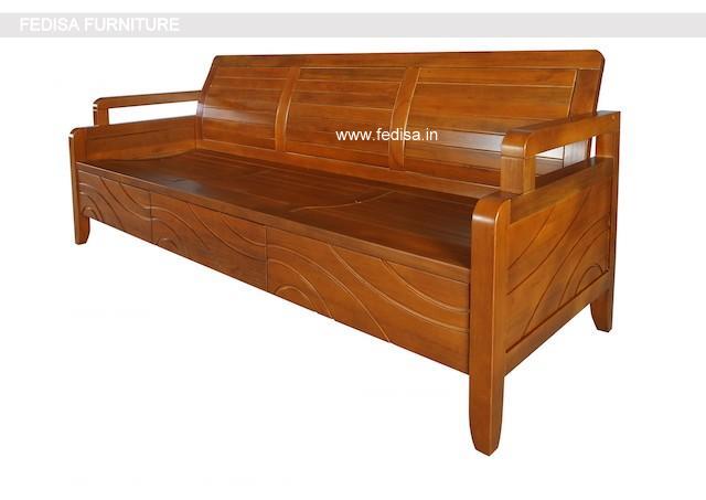 Wooden Sofa Set-2122