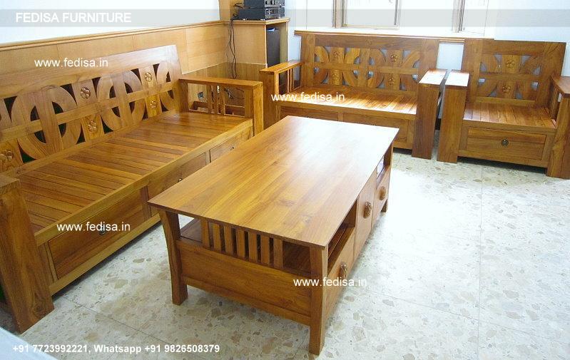 Wooden Sofa Set-2158