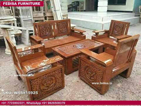 Wooden Sofa Set-2168