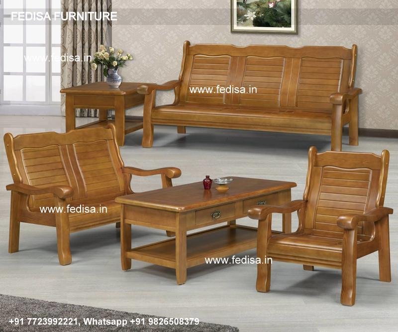 Wooden Sofa Set-2176