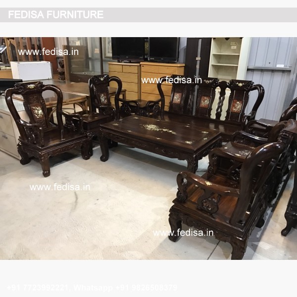 Wooden Sofa Set-2180