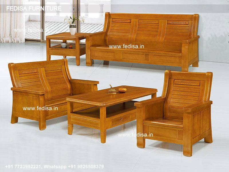 Wooden Sofa Set-2181