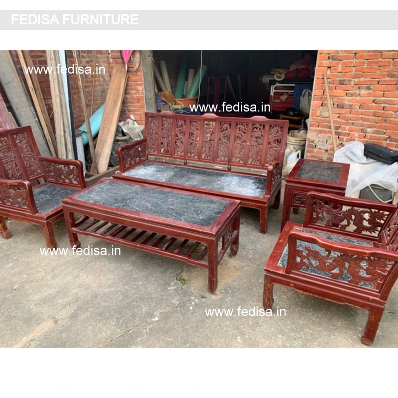 Wooden Sofa Set-2209