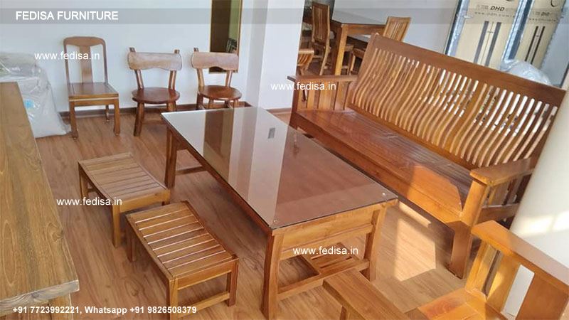 Wooden Sofa Set-2227