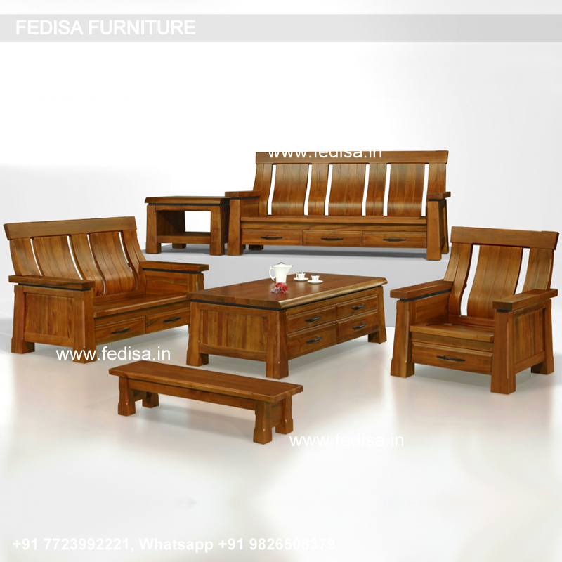 Wooden Sofa Set-2245