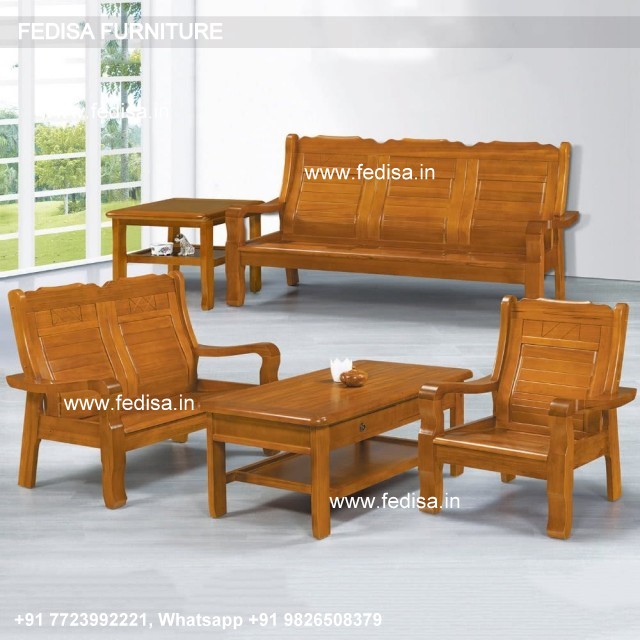 Wooden Sofa Set-2254