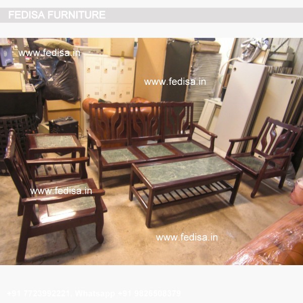 Wooden Sofa Set-2263