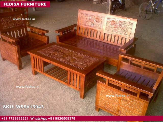 Wooden Sofa Set-2269