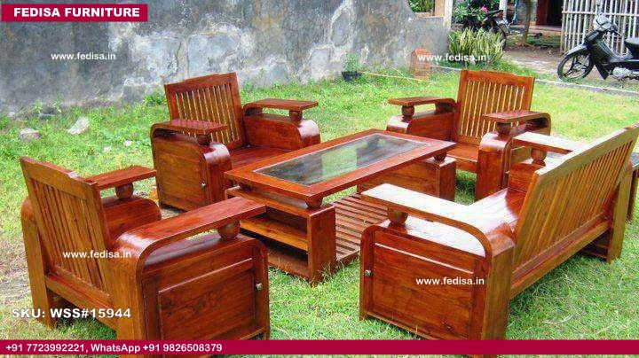Wooden Sofa Set-2280