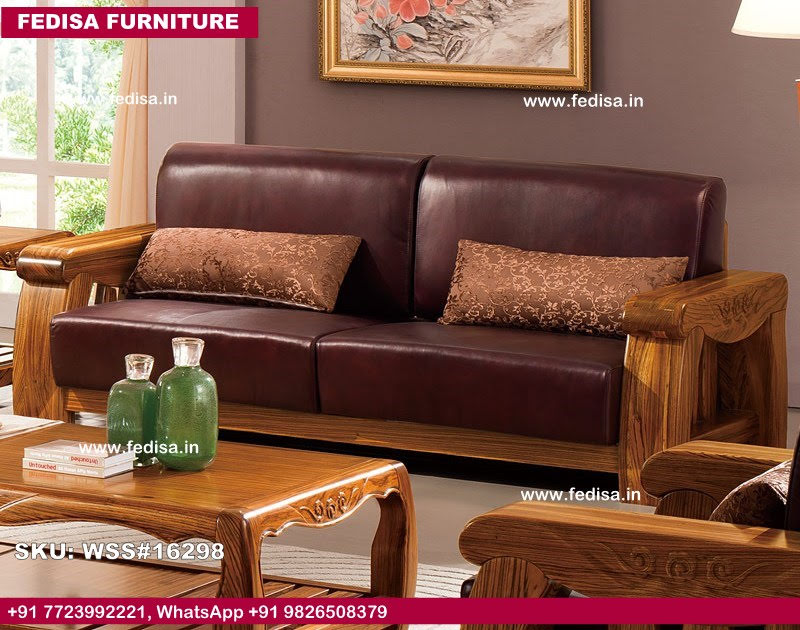 Wooden Sofa Set-2335